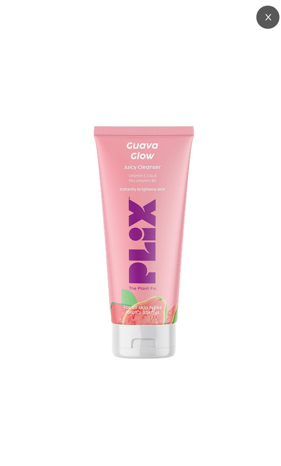 Plix Guava Glow juice cleanse 100ml