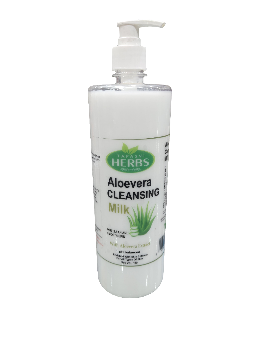Tapasvi Herbs Alovera Cleansing Milk 1 ltr