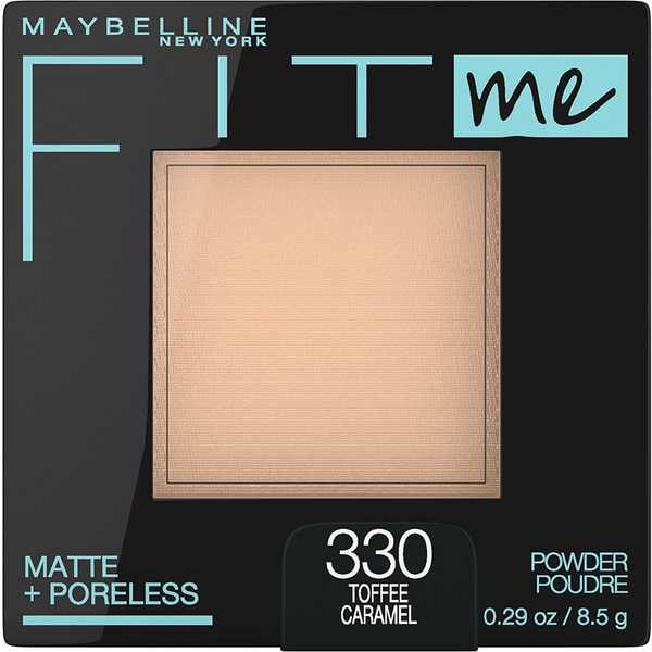 Maybelline New York Fit Me Matte+Poreless Powder SPF 28PA+++ 330 Toffee 8gm Makeup and Accessories Maybelline Newyork