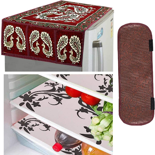 Handloom fridge mat cover dsll 1pcs Home Decor Handloom