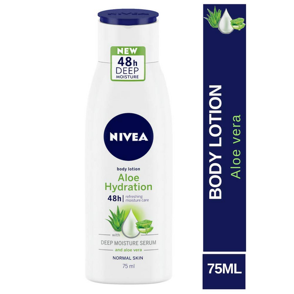 Nivea Aloe Hydration Body Lotion, 75ml Health and Beauty Nivea