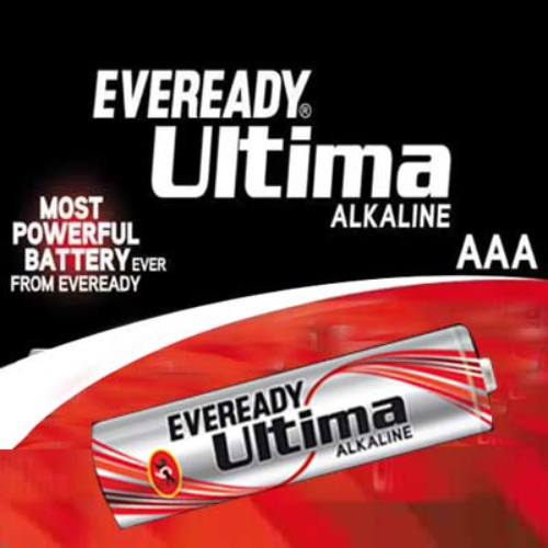 Eveready ultima Alkaline Pencil Battery AAA 1pcs Electronics Eveready