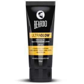 Beardo Ultraglow Face Lotion For Men, 100g Health and Beauty Beardo