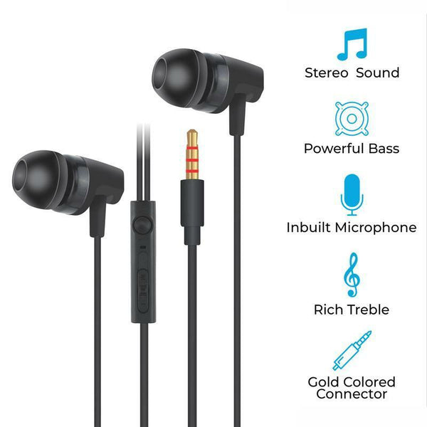 Ambrane Wired Earphone Ep-20 Electronics Ambrane