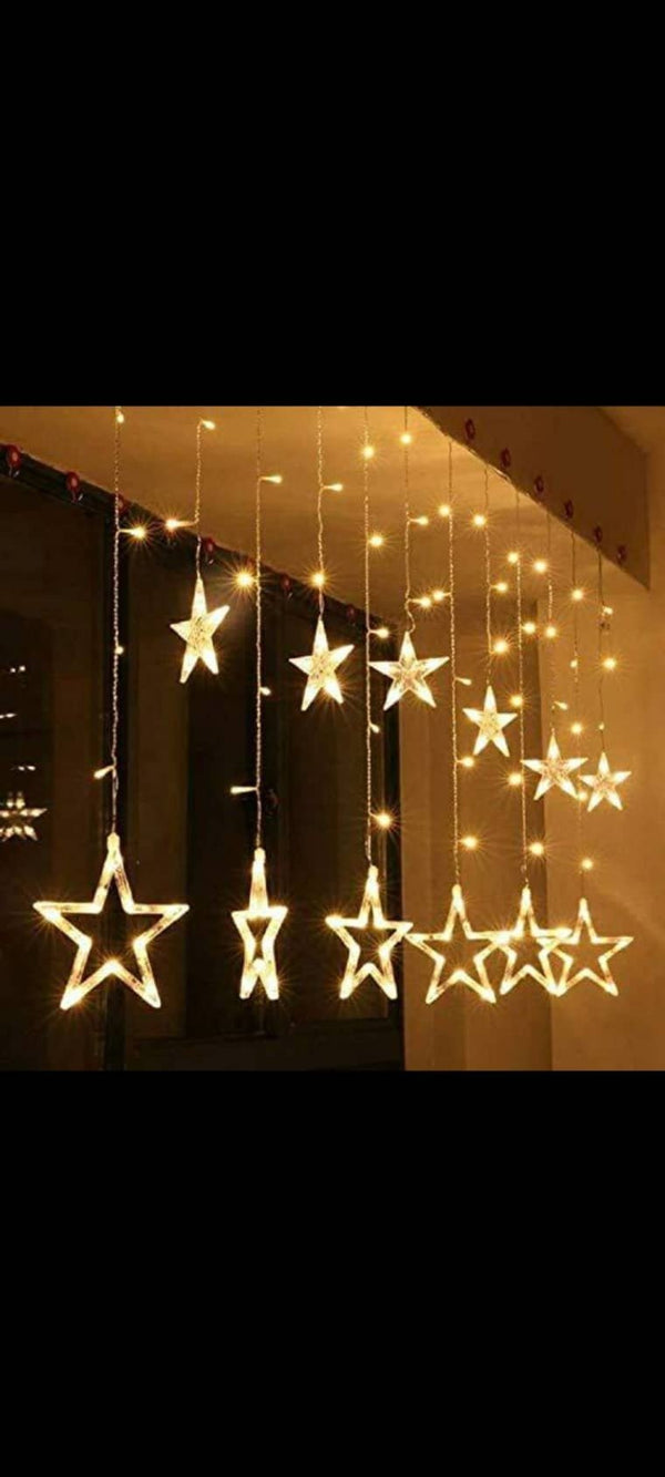 star light ? 10led star in series Star led light CCTV Cable (Warm White) Deco