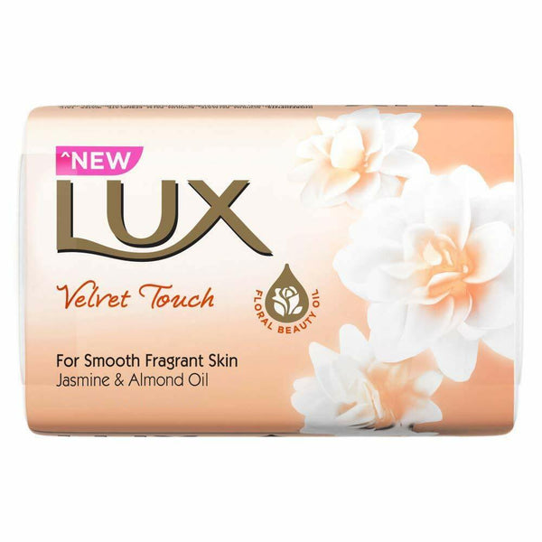 LUX Velvet Touch Beauty Bar, For Smooth Fragrant Skin Jasmine & Almond Oil 1Pcs (59g) LUX