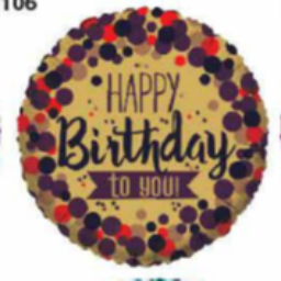 1Pcs Foil balloon 20inch RSH Birthday Supplies Birthday Goodies