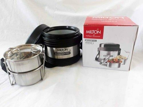 IndiaMARTMilton Thermosteel Legend Deluxe 2 Container Tiffin Box Stationary and School Supplies Milton