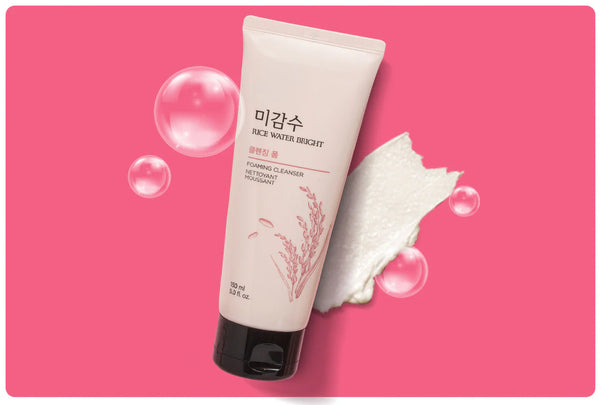 The Face Shop Rice Water Foaming Cleanse 100ml simple The Face Shop