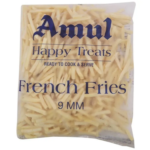 Amul Happy Treats French Fries 9mm 2.5kg Frozen Food Amul