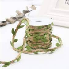 Jute Rope With Leaves 10m Art And Craft Neha Nx