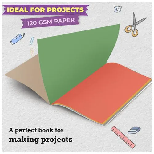 Adarsh Export Quality Scrap Book Stationary and School Supplies Neha Nx