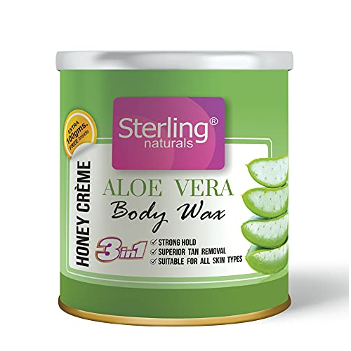 Sterling Naturals Aloe Vera Body Wax 700g Beauty Parlour and Salon Store Sterling