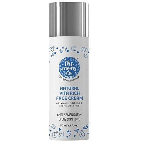 The Moms Co Natural Vita Rich Face Cream, 50ml simple The Moms Co