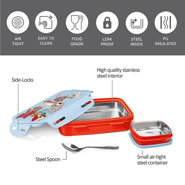 Milton Lunch Box HC-689 1Pcs Stationary and School Supplies Milton