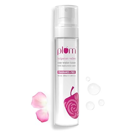 Plum Bulgarian Valley Rose Water toner 150ml simple plum