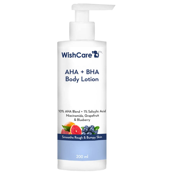 Wish Care AHA + BHA Body Lotion 200ml simple Wishcare