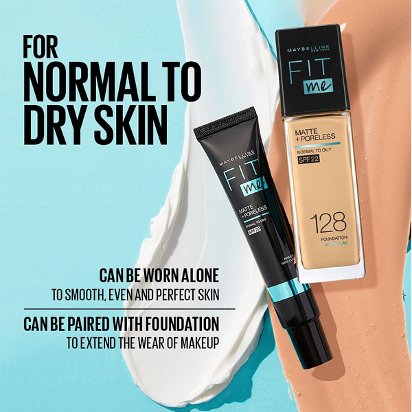 Maybelline New York Fit Me Matte+Poreless Normal To Oily SPF 20 Primer 30ml Makeup and Accessories Maybelline Newyork