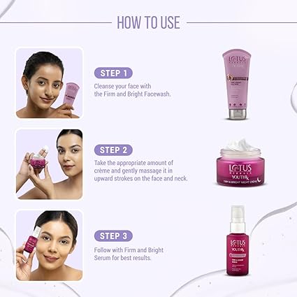 Lotus Herbals YouthRx Retiol + Vitamin C Firm & Bright Cream 50g simple Lotus