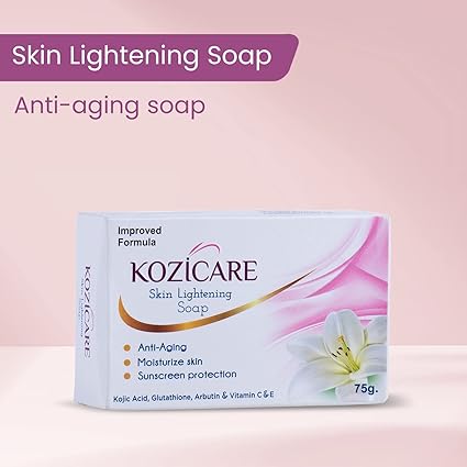 Kozicare Skin Lightening Soap 75g simple Kozicare