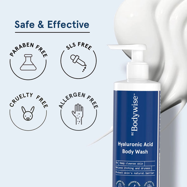 Be Bodywise H Acid Body Wash 250ml simple Be Bodywise