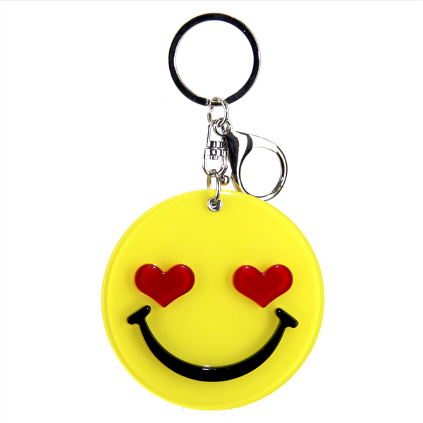 Key Rubber Keyring Mix Big Smile 1p Gift Shop keyring