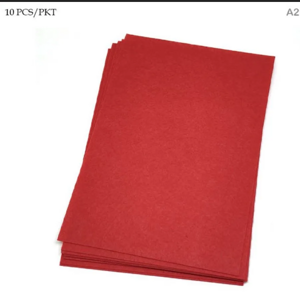 Felt Sheet A2 Red 1p Art And Craft Neha Nx