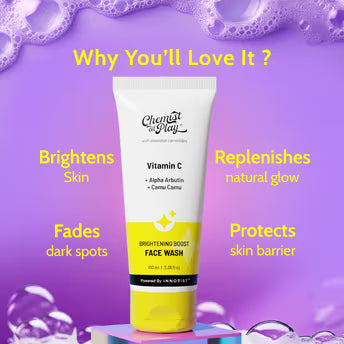 Chemist at Play Vitamin C Brightening Face Wash Face 100ml simple chemist at play