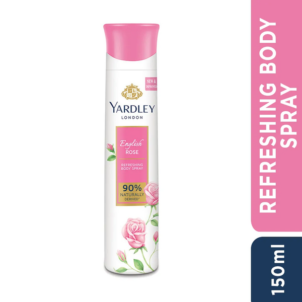 Yardley London English Rose Deodorant Spray For Women 150ml Fragrance Yardley London