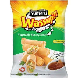 Sumeru Wassup Vegetabale Spring Roll 200gm Frozen Food Sumeru