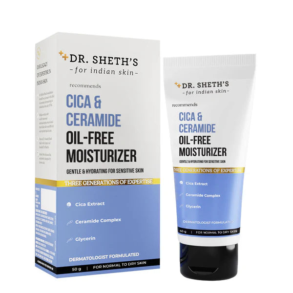 DR Sheeths Cica & Ceramide Oil-Free Moisturizer - 50g simple DR Sheeths