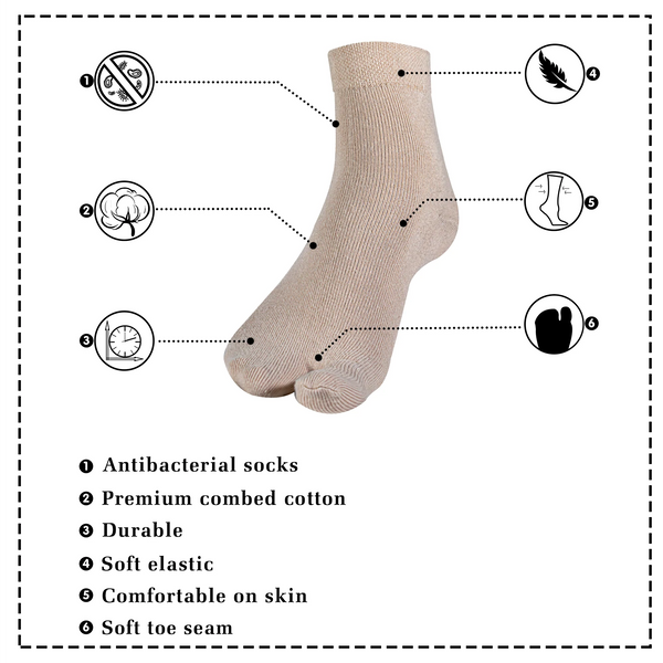 Young Wings Women Casual Socks W1- 5001 N Clothing and Accesories Young Wings