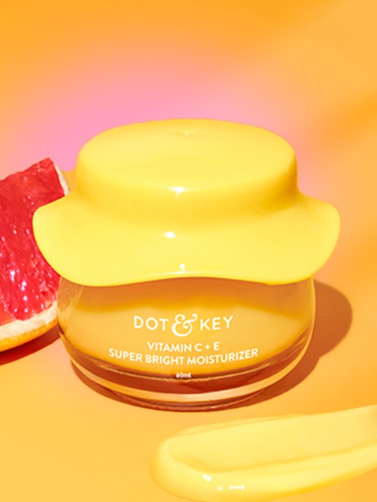 Vitamin C + E Moisturizer for Glowing Skin 60ml simple Dot&Key