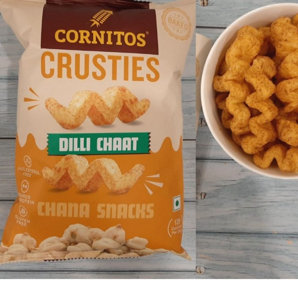 Cornitos Crusties Dilli Chana Snacks 18g Grocery and Kirana Cornitos