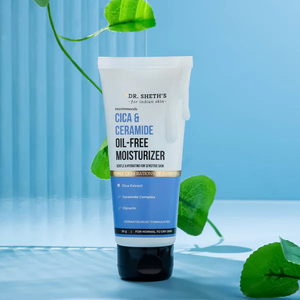 DR Sheeths Cica & Ceramide Oil-Free Moisturizer - 50g simple DR Sheeths