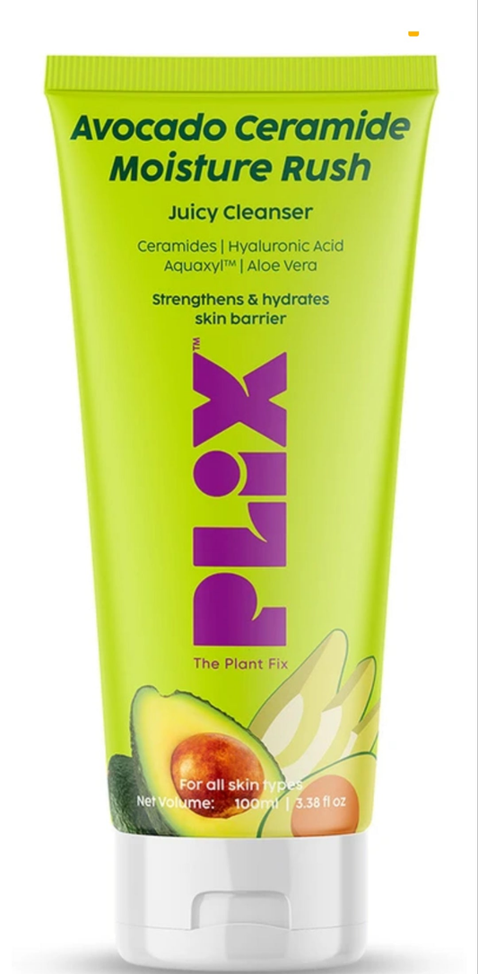 Plix Avocado Ceramide Moisturizer Rush juice cleanse 100ml