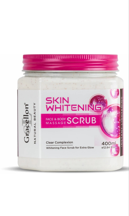 Gracellon skin whitening scrub 400ml
