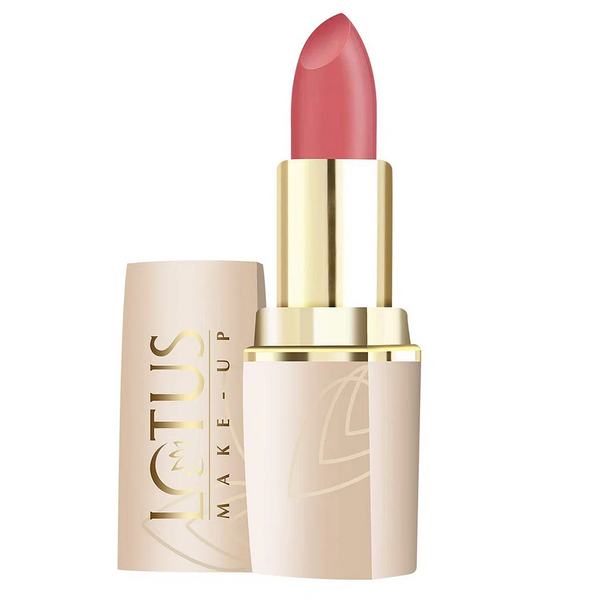 Lotus 708 Divine Terrotta Pure Color Matte Lipstick 4.2gm Makeup and Accessories Lotus Herbals Makeup