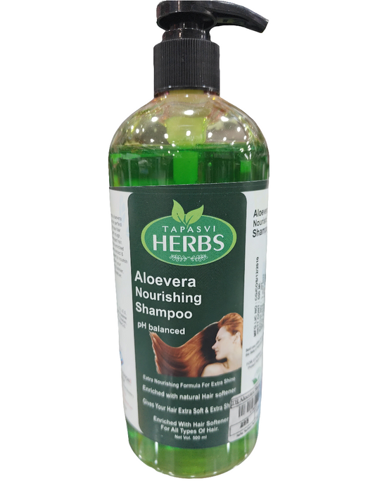 Tapasvi Herbs Alovera Nourishing shampoo 500ml