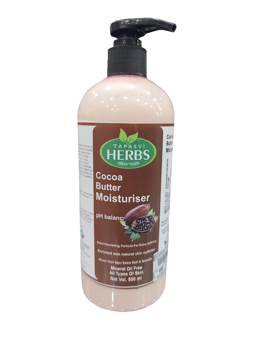 Tapasvi Herbs Cocoa Butter Moisturizer 500ml