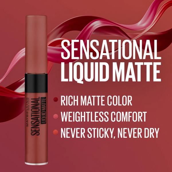 Maybelline New Yourk Sensational Liquid Matte Color 7ml Makeup and Accessories Maybelline Newyork