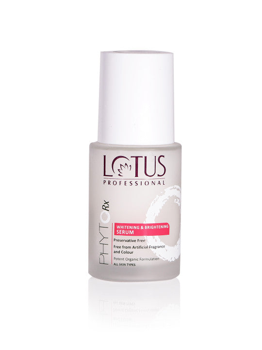 Lotus Herbals Professional Phyto Rx Whitening Brightening Serum 30ml simple Lotus