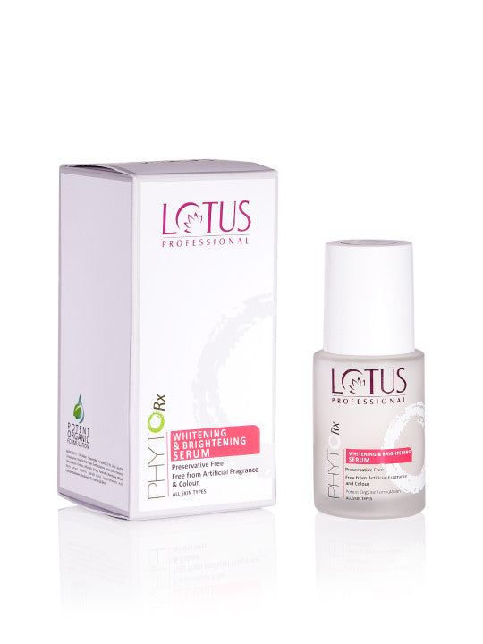 Lotus Herbals Professional Phyto Rx Whitening Brightening Serum 30ml simple Lotus
