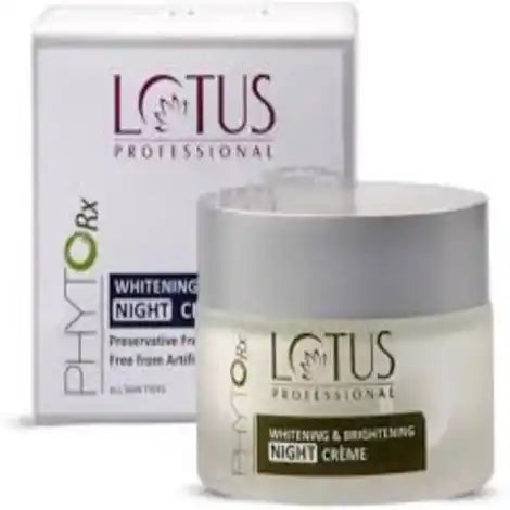 Lotus Herbals Whitening & Brightening Night Cream 40 gm simple Lotus