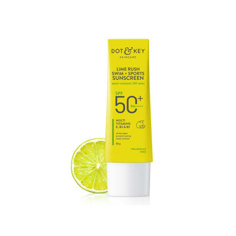 Dot & Key Lime Rush Swim + Sports Sunscreen SPF50+ PA+++ 50g simple Dot&Key