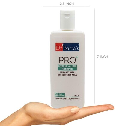 Dr. Batra's Pro+ Intense volume shampoo 200ml
